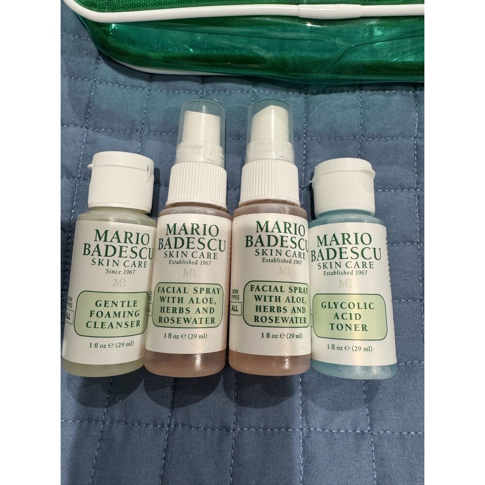 Lot Of 6 Facial Care Mario Badescu Covit Coconut Mist Re fil Beauty Balm
